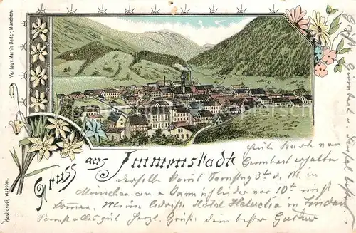 AK / Ansichtskarte Immenstadt_Allgaeu Panorama Immenstadt_Allgaeu