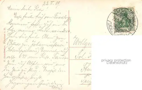 AK / Ansichtskarte Frankfurt_Main Reichsautomat Frankfurt Main