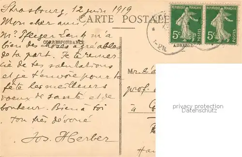 AK / Ansichtskarte Gerbeviller Monseigneur Ruch  Gerbeviller