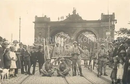 AK / Ansichtskarte Mannheim Friedensannahme Mannheim