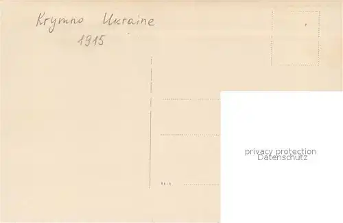 AK / Ansichtskarte Krymno Feldbahn Regiment Krymno