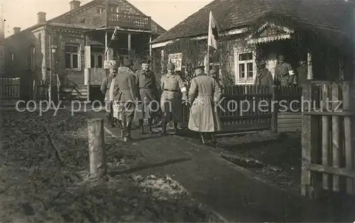 AK / Ansichtskarte Kamien_Koszyrski Feldbahn Regiment  Kamien Koszyrski