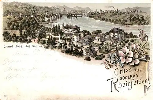 AK / Ansichtskarte Rheinfelden_AG Grand Hotel des Salines Rheinfelden AG