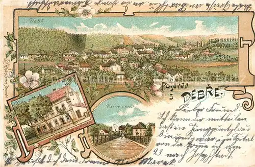 AK / Ansichtskarte Debr_CZ Panorama 