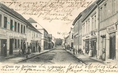 AK / Ansichtskarte Berlinchen_Neumark Richtstrasse Berlinchen Neumark