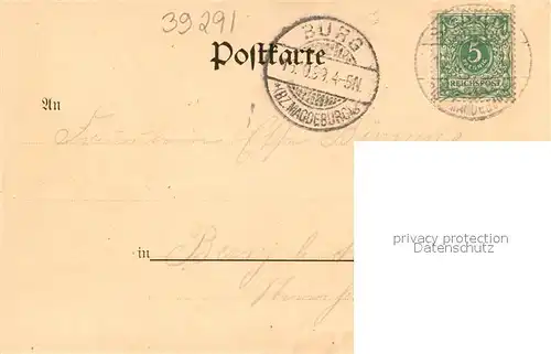 AK / Ansichtskarte Stegelitz_Burg_Magdeburg Herrschaftshaus Kirche Gasthof Stegelitz_Burg_Magdeburg