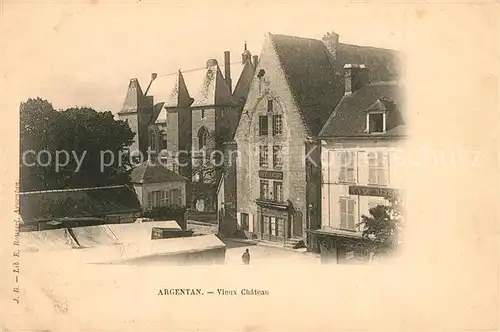 AK / Ansichtskarte Argentan Vieux chateau Schloss Argentan