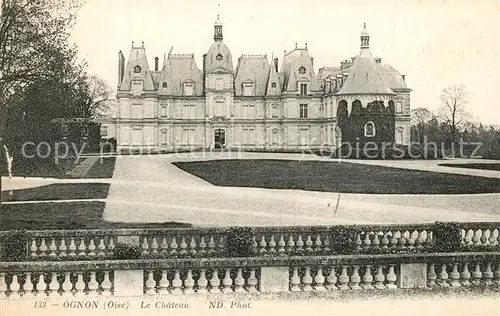AK / Ansichtskarte Ognon Chateau Schloss Ognon