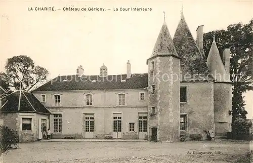 AK / Ansichtskarte La_Charite sur Loire Chateau de Gerigny Cour interieur Schloss La_Charite sur Loire