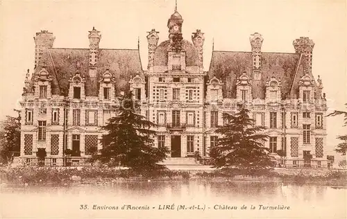 AK / Ansichtskarte Lire Chateau de la Turmeliere Schloss Lire