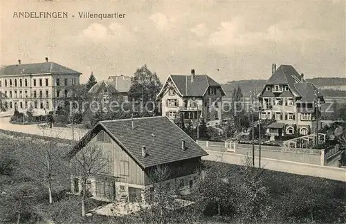 AK / Ansichtskarte Andelfingen_ZH Villenquartier Andelfingen ZH