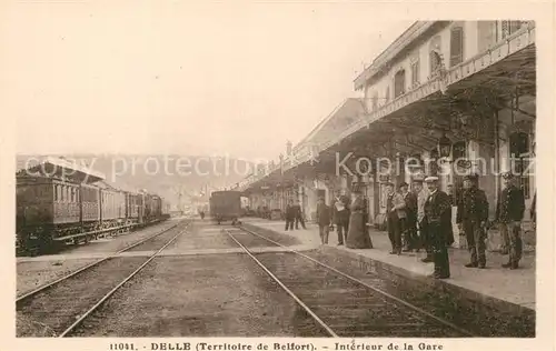 AK / Ansichtskarte Delle_Belfort Gare Delle_Belfort