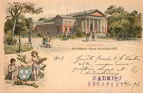 AK / Ansichtskarte Budapest Palais des Beaux Arts Budapest