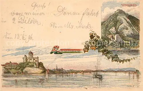 AK / Ansichtskarte Esztergom Visegrad Esztergom