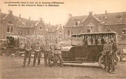 AK / Ansichtskarte Etterbeek Caserne Husaren  Etterbeek