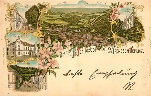 AK / Ansichtskarte Trencsen Teplicz_Teplitz  