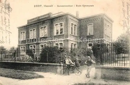 AK / Ansichtskarte Hasselt_Limburg Ecole Communale Hasselt Limburg