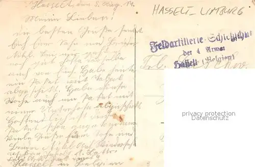 AK / Ansichtskarte Hasselt_Limburg Ecole Communale Hasselt Limburg