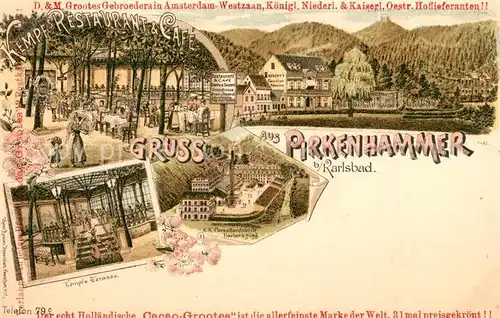 AK / Ansichtskarte Pirkenhammer Kempfs Terrasse  Pirkenhammer