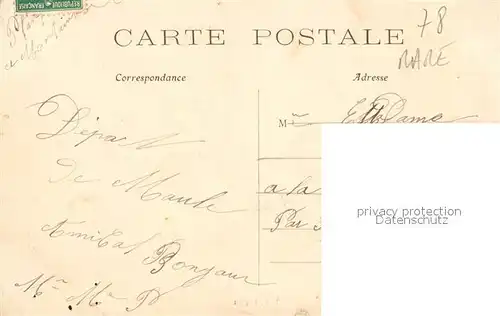 AK / Ansichtskarte Maule Place du March Maule