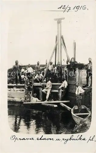 AK / Ansichtskarte Rybnik_Oberschlesien Baukompagnie Rybnik_Oberschlesien