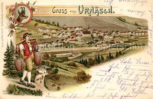 AK / Ansichtskarte Urnaesch_AR Panorama Urnaesch_AR