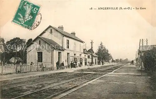 AK / Ansichtskarte Angerville l_Orcher Gare Angerville l_Orcher