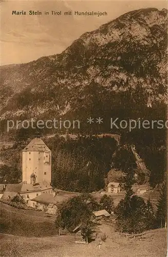 AK / Ansichtskarte Maria Stein mit Hundsalmjoch Maria Stein