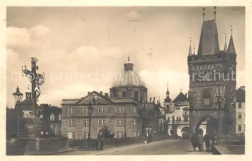 AK / Ansichtskarte Praha_Prahy_Prague Staromestska mestecka vez Praha_Prahy_Prague