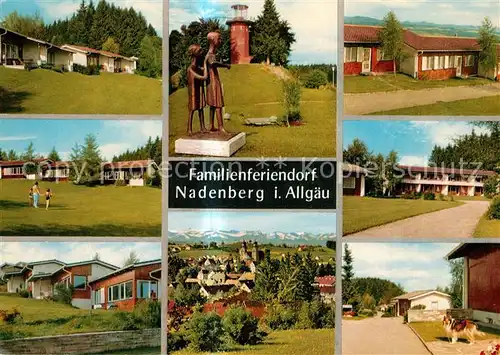 AK / Ansichtskarte Lindenberg_Allgaeu Familienferiendorf Nadenberg Details Lindenberg Allgaeu