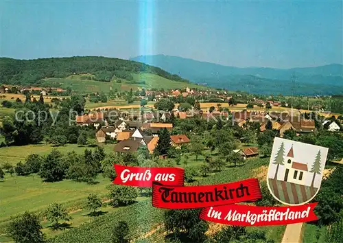 AK / Ansichtskarte Tannenkirch_Baden Panorama Tannenkirch_Baden
