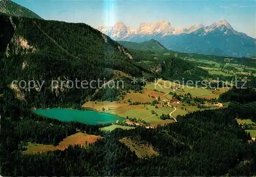 AK / Ansichtskarte Gleinkersee_Oberoesterreich Fliegeraufnahme Gleinkersee