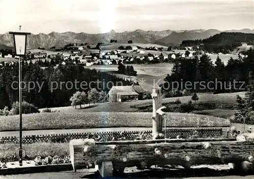 AK / Ansichtskarte Scheidegg_Allgaeu AEG Ferienheim Scheidegg Allgaeu