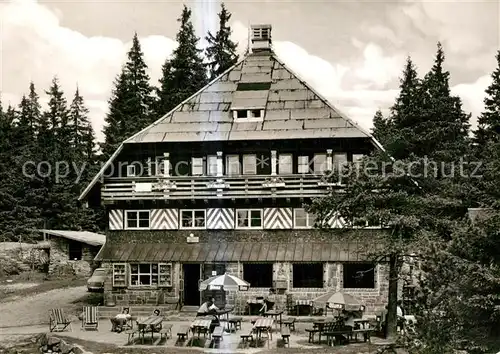 AK / Ansichtskarte Wildsee_Schwarzwald Darmstaedter Huette 