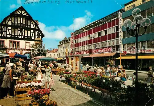 AK / Ansichtskarte Bad_Homburg Marktplatz Bad_Homburg