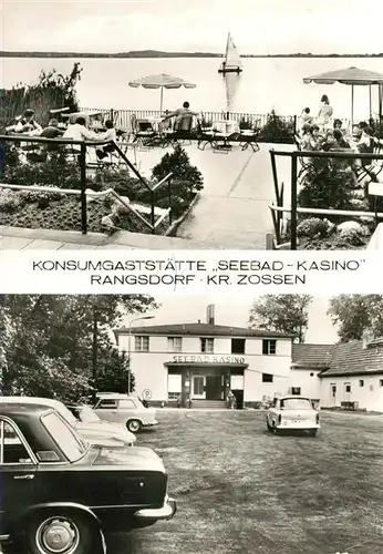 AK / Ansichtskarte Rangsdorf Konsumgaststaette Seebad Kasino Rangsdorf