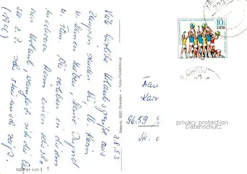 AK / Ansichtskarte Zempin Betriebsferienheim Waelzlagerwerk Fraureuth Strandpartie Zempin