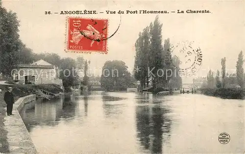 AK / Ansichtskarte Angouleme Port l Houmeau Charente  Angouleme