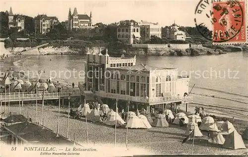 AK / Ansichtskarte Pontaillac Restauration  Pontaillac