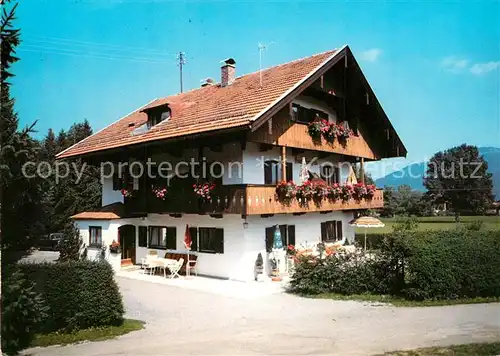 AK / Ansichtskarte Bad_Wiessee Haus Alpengr?n  Bad_Wiessee