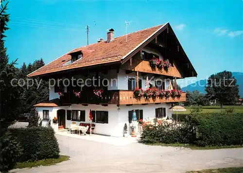AK / Ansichtskarte Bad_Wiessee Haus Alpengr?n  Bad_Wiessee