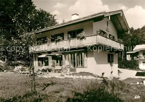 AK / Ansichtskarte Berchtesgaden Fremdenheim Tanneneck Berchtesgaden