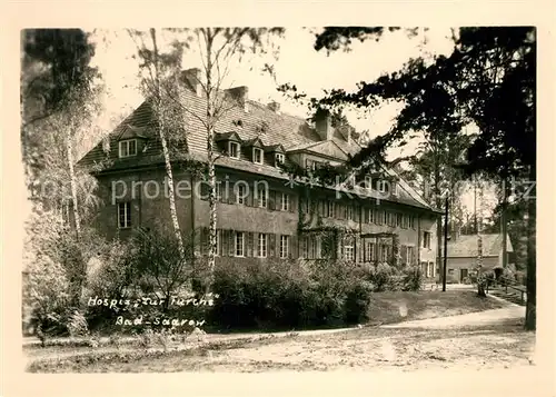 AK / Ansichtskarte Bad_Saarow Hospiz zur Furche  Bad_Saarow