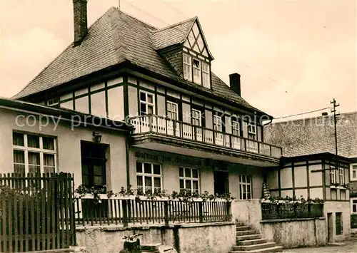 AK / Ansichtskarte Rohrbach_Saalfeld Gasthaus zum Sorbitzgrund  Rohrbach Saalfeld