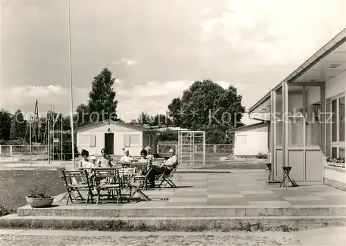 AK / Ansichtskarte Zempin Ferienobjekt des VEB W?lzlagerwerk Fraureuth Zempin