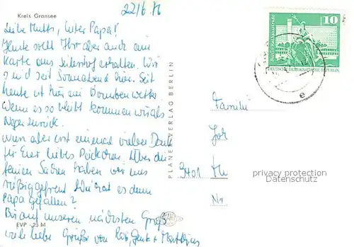 AK / Ansichtskarte Seilershof Haus am See Campingplatz Heim der Deutschen Post Erich Dolling Seilershof