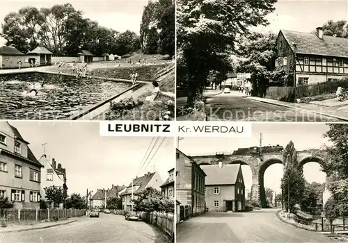 AK / Ansichtskarte Leubnitz_Werdau Freibad  Leubnitz Werdau