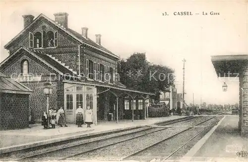 AK / Ansichtskarte Cassel_Kassel La gare Cassel Kassel