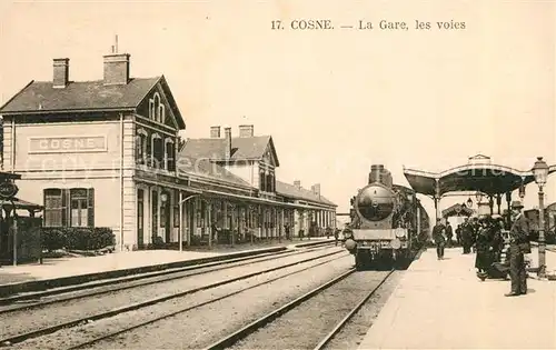 AK / Ansichtskarte Cosnes et Romain Gare  Cosnes et Romain