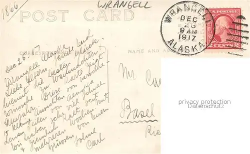 AK / Ansichtskarte Wrangell_Alaska Bank de Alaska 